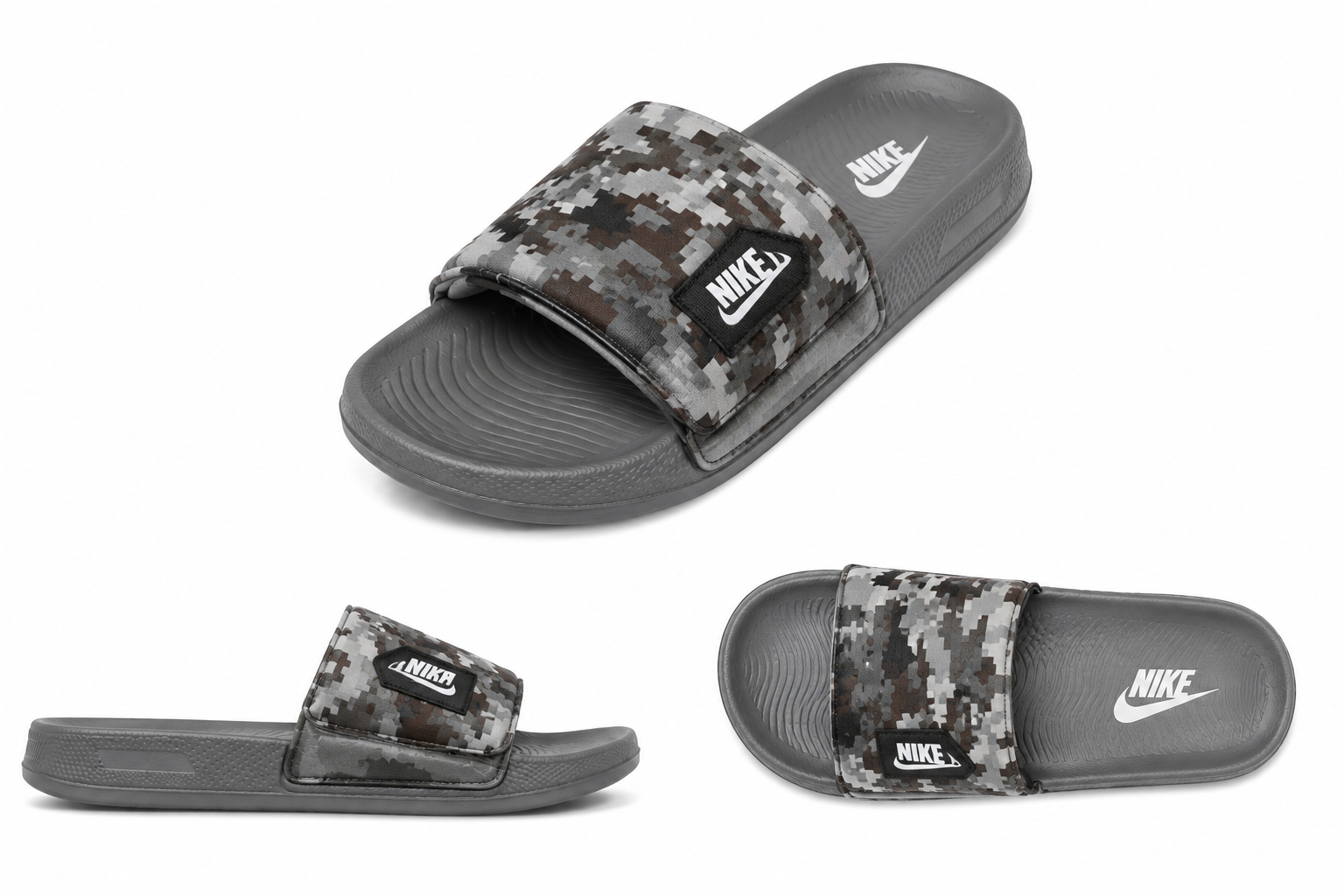 Nike Cheetah Print Slides